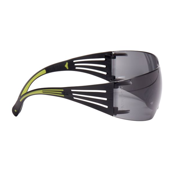 3M™ SecureFit™ 400 Safety Glasses, Black/Green frame, Anti-Scratch / A image 4