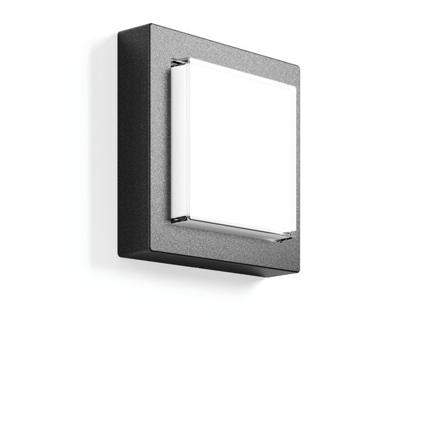 CADERO quadra, 13 W, 660 lm, 840, anthracite, on/off Ceiling and wall  image 2