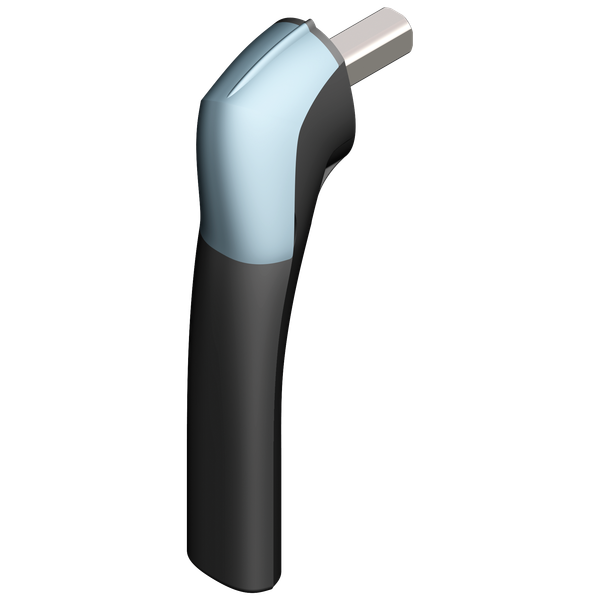 External operation handle 0-1 type E2 Black image 2