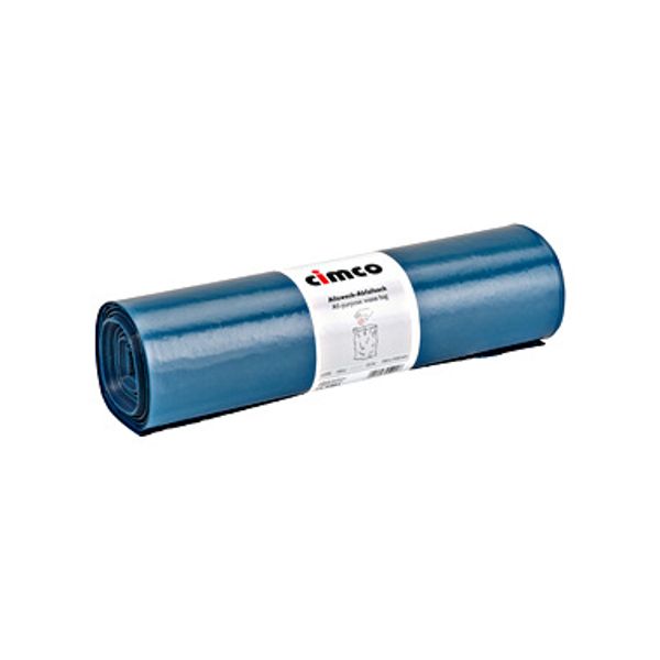 All-purpose waste bag, blue 700 x 1100 mm image 1