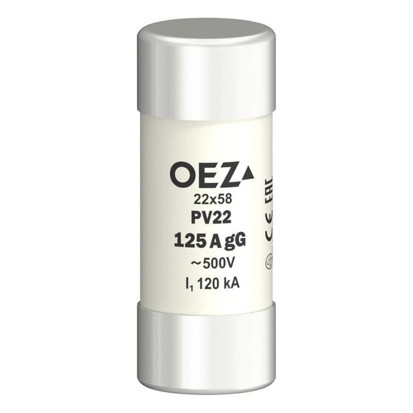 Fuse-link PV22 125A gG image 1