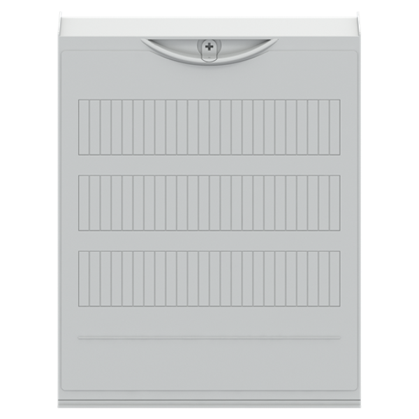 ZAG12N ComfortLine Cover, IP2XC, Rows: 2, 300 mm x 250 mm x 75.7 mm image 13