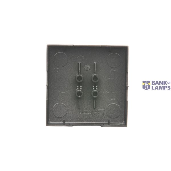 Electronic roller blind switch/push button, 6A, light gray matt image 1