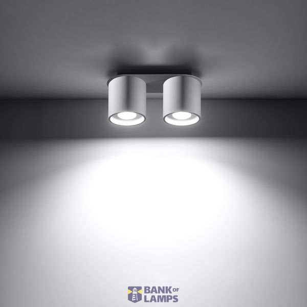 SPOT ORBIS 2 WHITE GU10 2X40W IP20 image 5