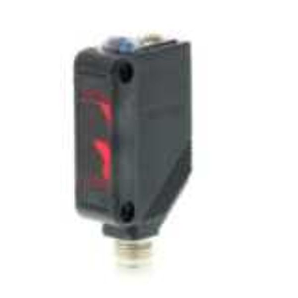 Photoelectric sensor, rectangular housing, red LED, retro-reflective, E3Z 7214E image 3