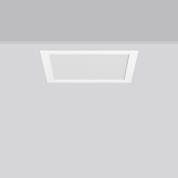 TOLEDO FLAT+ square, 19 W, 2000 lm, 827-865, white, DALI Recessed down image 1