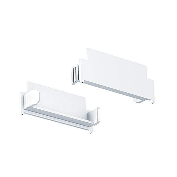TECTON T AK-GP ENDCAP WH - End cap for cover strip, white image 1