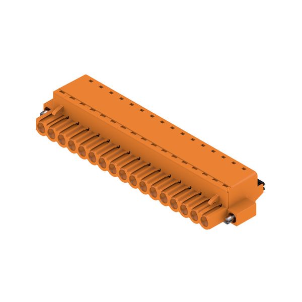 PCB plug-in connector, female plug, 5.00 mm, Number of poles: 17, 180°, PUSH IN with actuator, Clamping range, max. : 3.31 mm², Box image 2