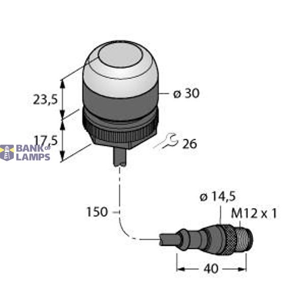 Pick-to-Light Placement Sensor   K30APT2FGRF2QP image 1