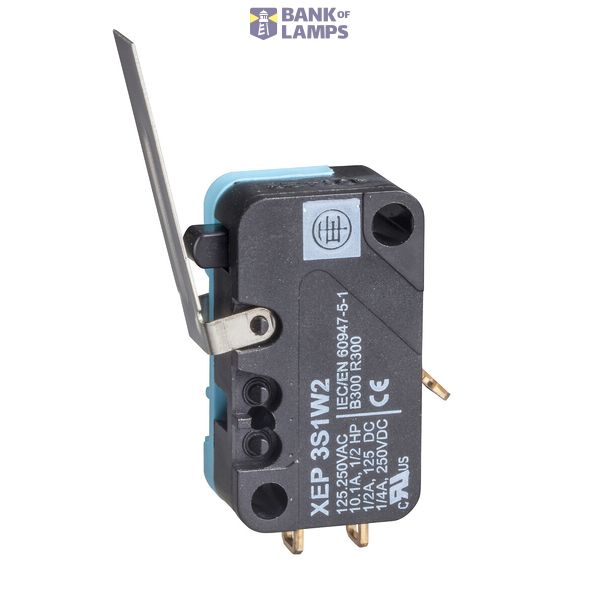 LIMIT SWITCH PLAST 2NO2NC ROLLER PLUNGER VERTICAL OUTPUT 20CM RAILWAY  image 17