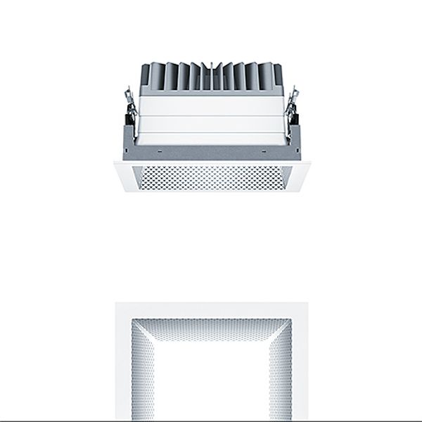PANOS EVO Q190H 19W 840 SWI FAL WH - LED ceiling-recessed luminaire image 1