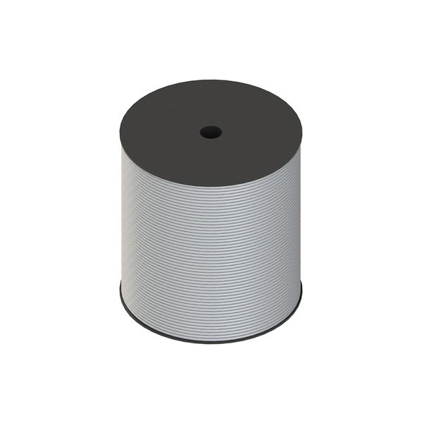 Steel rope, white plastic coated, 500 m roll image 1