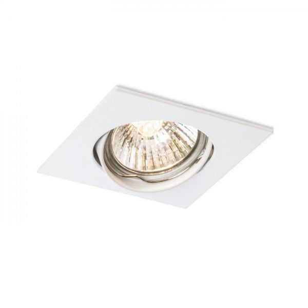 TOPIC SQ directional matte white 230V LED GU10 8W image 1