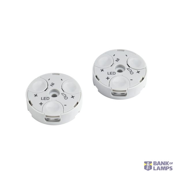 Junction box for LED-spots in series connection, 2 pieces image 1