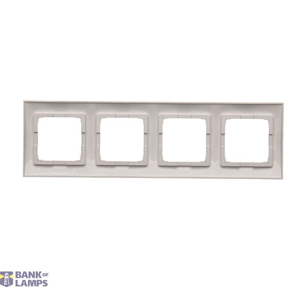 Socket outlet with earthing and shutters, 16A, white image 1