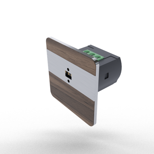 Laser motion and distance sensor; DRL-12-40; Color: WALNUT, SATIN image 1
