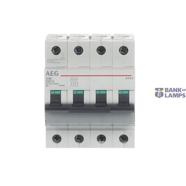 EP64 C40 Miniature Circuit Breaker - 4P - C - 40 A image 4