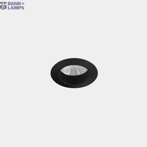 Downlight Play Deep Round Fixed 11.9W LED neutral-white 4000K CRI 90 18.5º PHASE CUT Black IP54 1174lm image 1