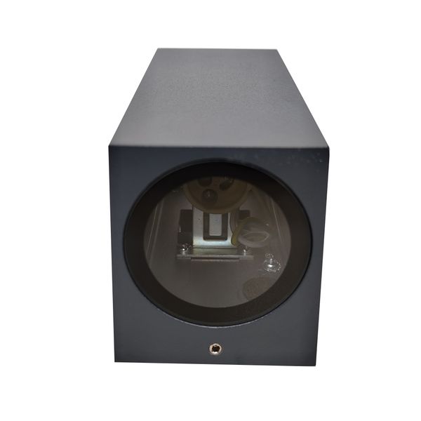 Outdoor Wall Light without Light Source 2xGU10 IP65 03116 Square Anthracite THORGEON image 3