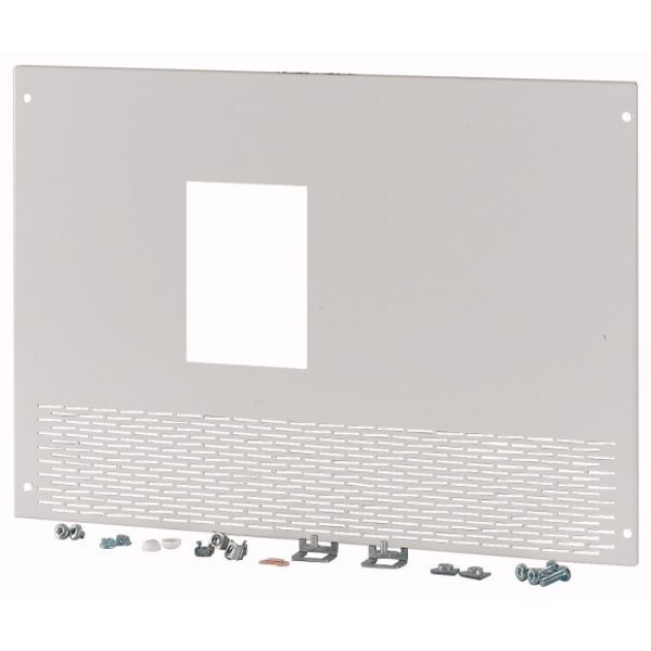 XMN341406C-630-BF Front plate, NZM3/630A, single, fixed version, W=600mm image 1