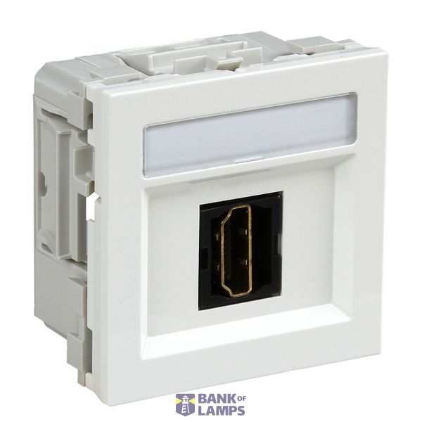 OL50 HDMI MONTAGEFR WIT RAL9010 image 1