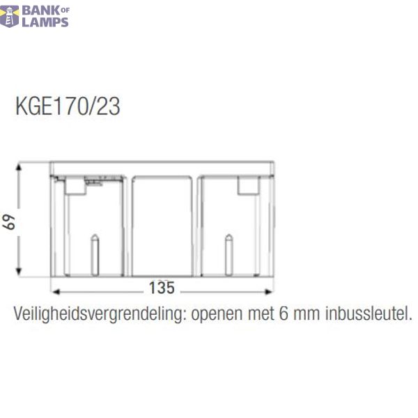 Vloerdoos ledig voor cementdekvloer. image 2
