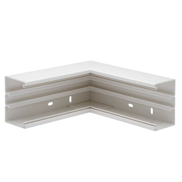 PLASTIC WALL DUTCH INSIDE CORNER H170xD70 WHITE RAL9010 image 1