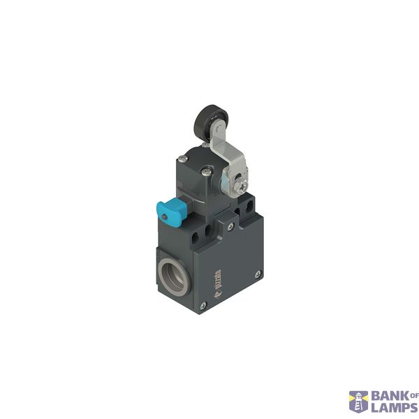 Position switch with roller lever and reset device image 1