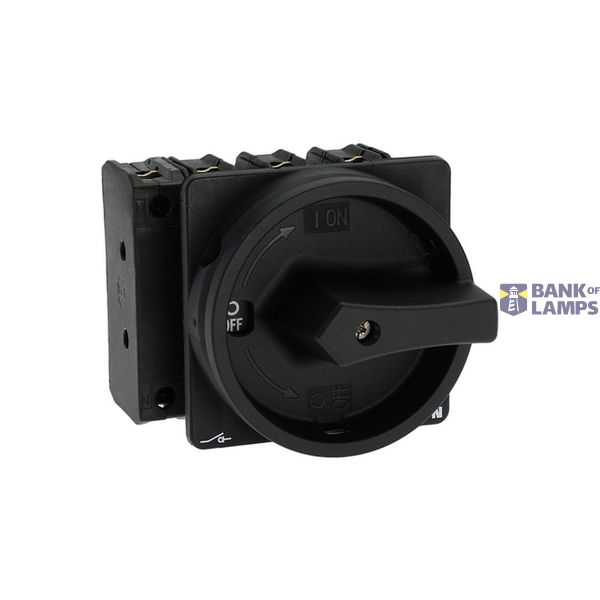 P3 Main switch, 80 A,Flush mounting, 4 pole, Form EA/SVB, Black, Door  image 14
