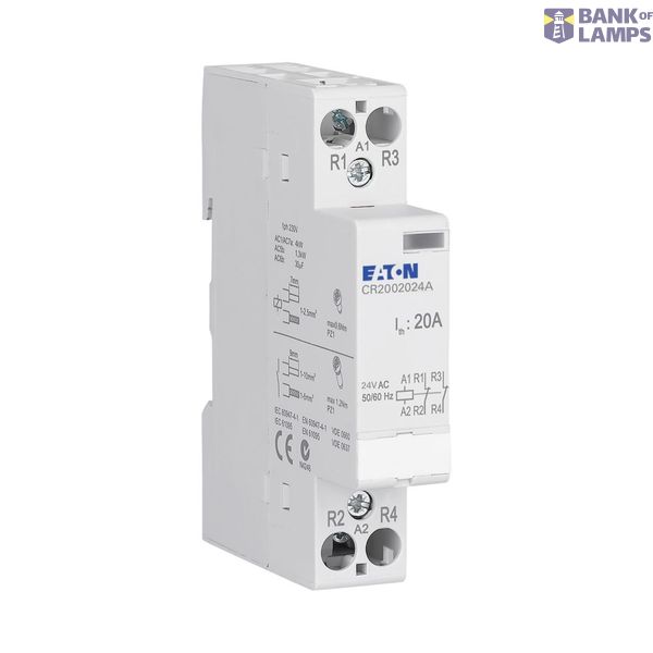 Installation contactor, 20A, 24V AC, 2NC image 3