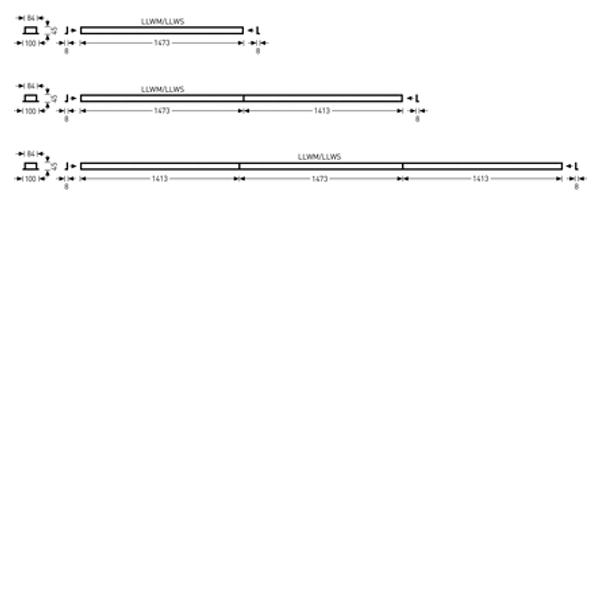 Recessed luminaires Solvan Flow C HCL Raster White rectangular ETDD8 34W 4000lm Wide reduced glare UGR19 (W19) IK03 3 SDCM image 1