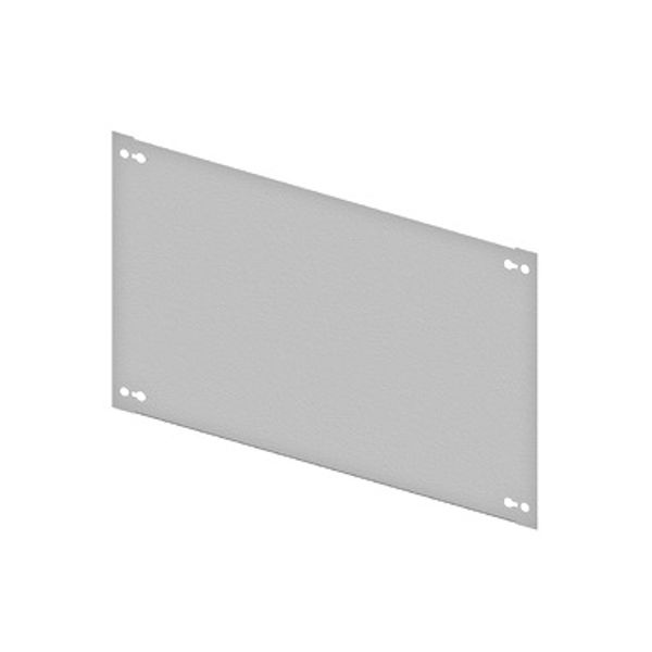 Blind Front Plate 495mm B7 sheet steel image 1