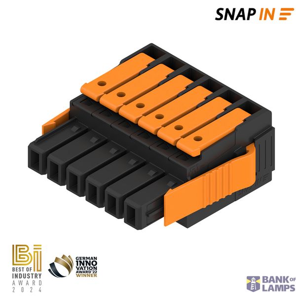 PCB connector (wire connection), 1000 V, 47.2 A, Pitch in mm: 6.35, 4  image 1