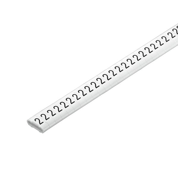 CableLine, Conductor and cable markers, 10 - 317 mm, 4 x 11.3 mm, white image 3