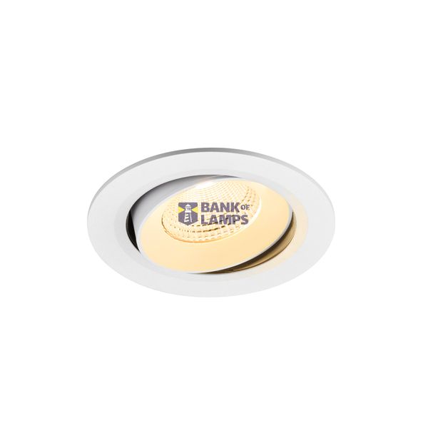 NUMINOS© MOVE L, recessed CL 3000K, 55ø, IP20, round, wh image 1