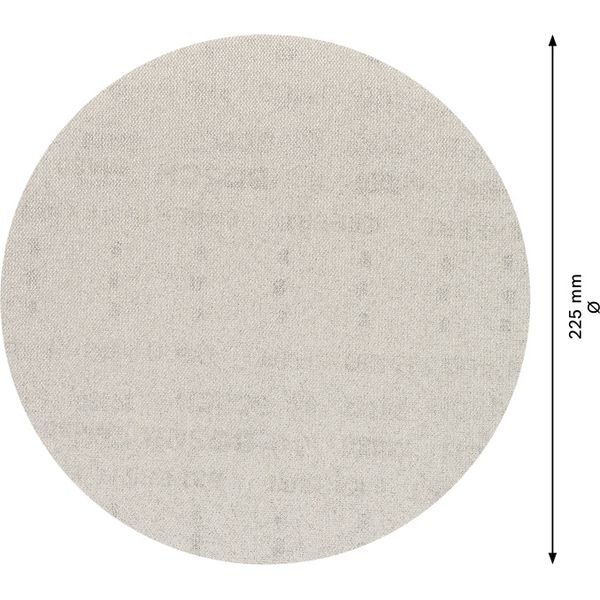 EXPERT M480 Sanding Net for Drywall Sanders 225 mm, G 80, 25-pc image 2