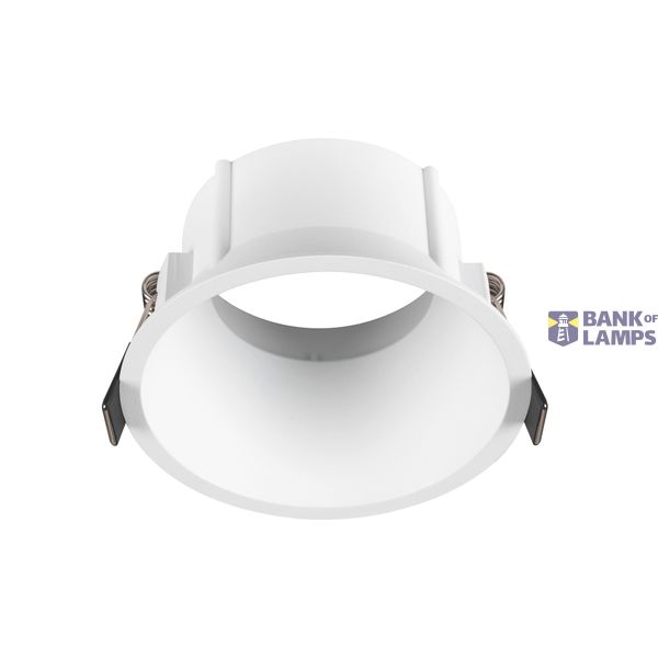 NEW TRIA® 95, ceiling installation ring, recessed, D: 10.3 H: 5.5 cm, IP 20, white image 1