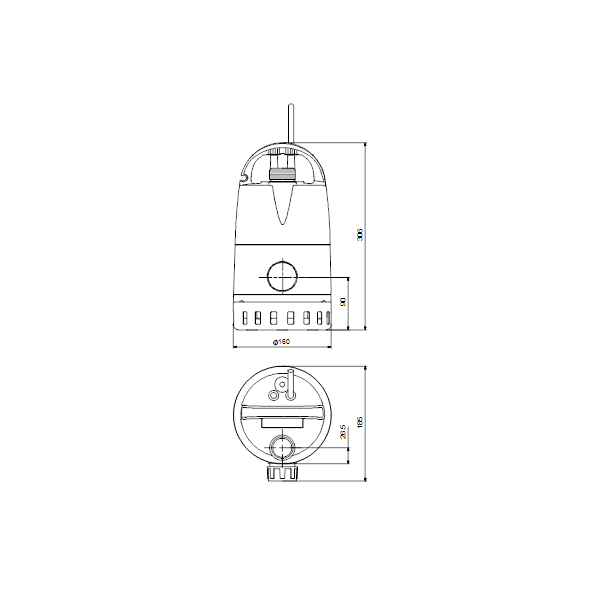 Drainage pump Unilift CC7 -M1 1x230V 50Hz 10m cable image 2