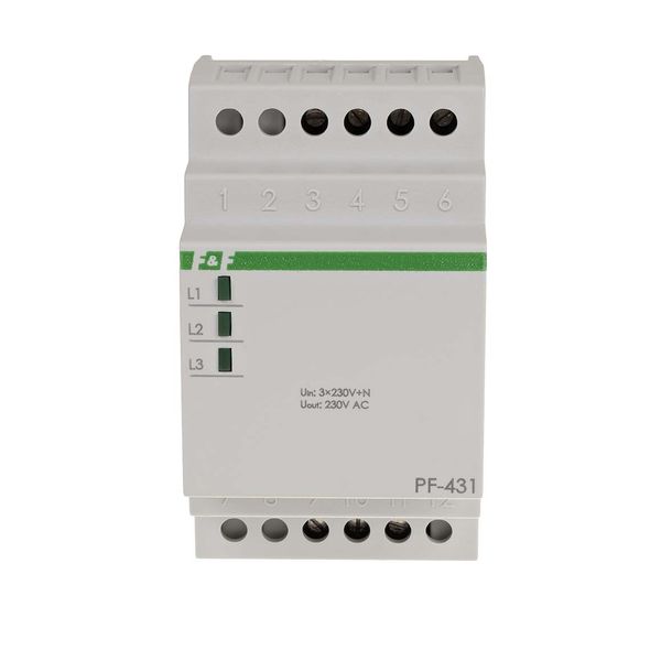 automatic phase switch with priority phase, inrush relay (160A/20ms) image 2