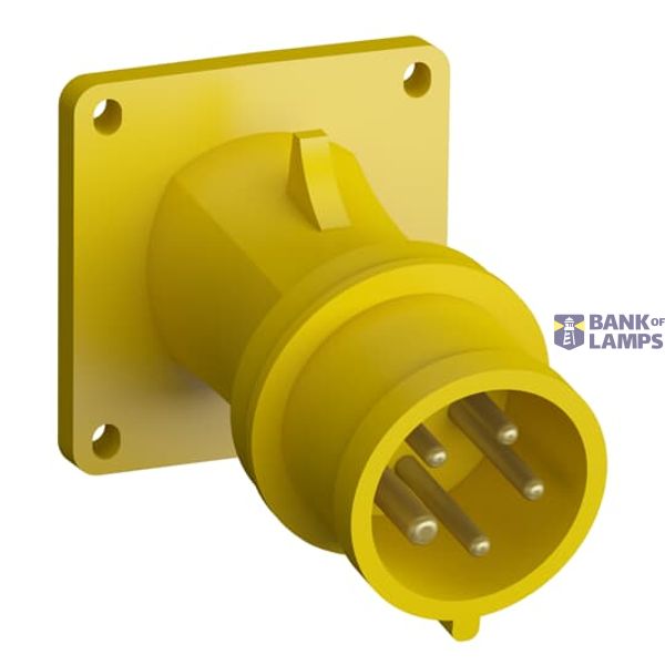 432QBA4 Panel mounted inlet image 1