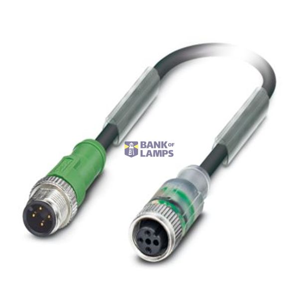 SAC-4P-M12MS-M12FS-3LW/.../... - Sensor/actuator cable image 1