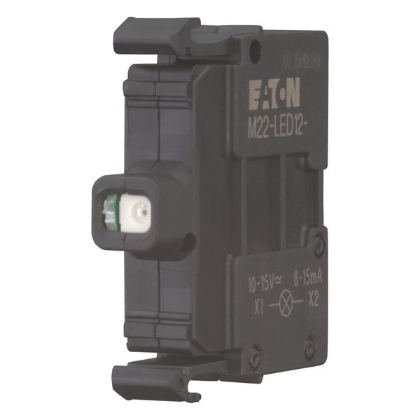 M22-LED12-R Illuminated element, LED, red, front mount, 12 V image 6