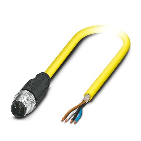SAC-4P-M12MS/ 2,0-542 SH BK - Sensor/actuator cable image 1