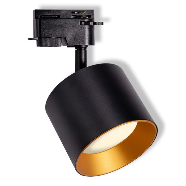 TRACK 1-PH SPOT ETERNAL GX53 BK OSRAM image 1