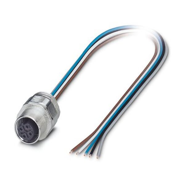 SACC-EC-M12FSB-5CON-PG9/4,0 - Device connector front mounting image 3