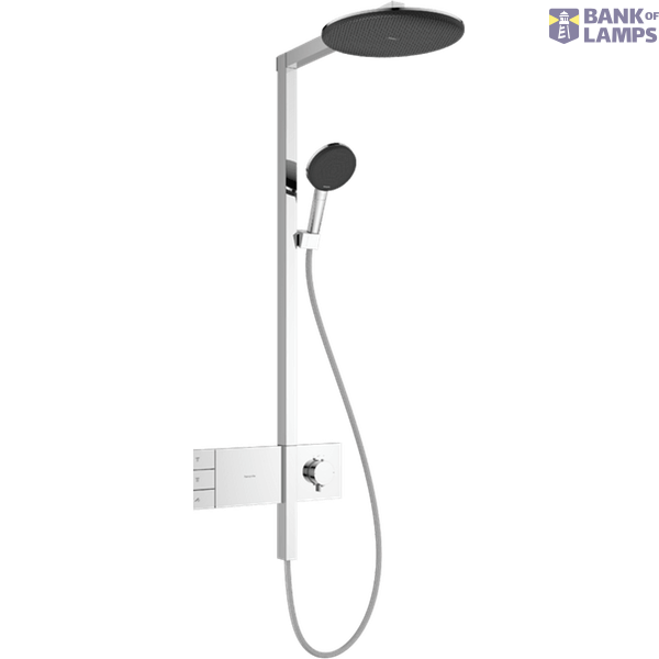 Raindance Alive S 300, 2jet shower system with Select Comfort thermostat, chrome image 1