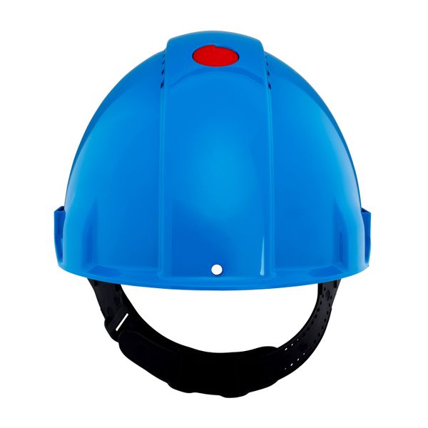 3M™ Hard Hat, Uvicator, Pinlock, Ventilated, Plastic Sweatband, Blue,  image 3