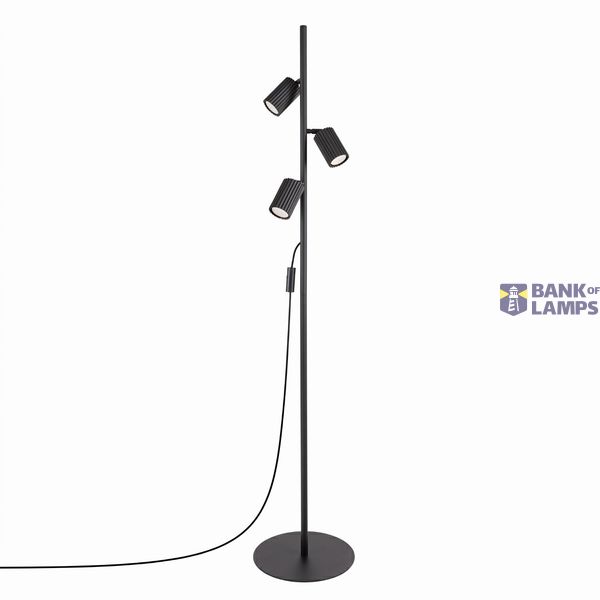 Floor lamp KARBON 3 black image 9