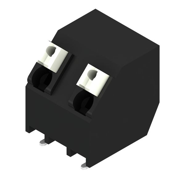 Printed circuit board terminals, 7.50 mm, Number of poles: 2, 135°, black, PUSH IN with actuator, Clamping range, max. : 1.5 mm², Tape image 2