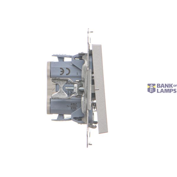Triple surface mounted box, satin, metallized image 1